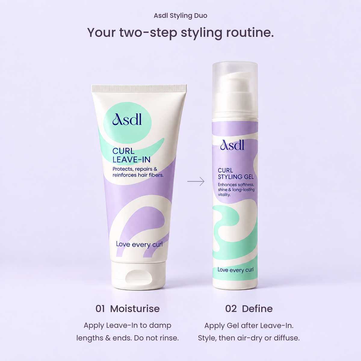 styling Duo - ترطيب وتحديد